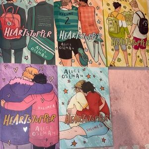 Heartstopper Graphic Novel Set by Alice Oseman